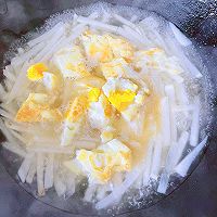#冬季滋补花样吃法#萝卜鸡蛋汤的做法图解9