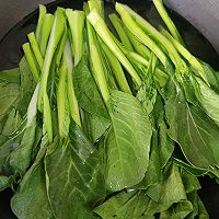 #让每餐蔬菜都营养美味#鸡汁上汤菜心的做法图解4