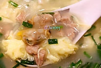 蛤蜊蛋花咸汤的做法