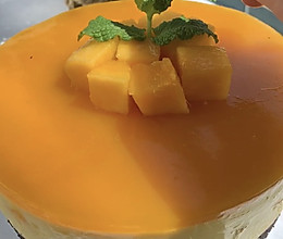 芒果镜面慕斯蛋糕的做法