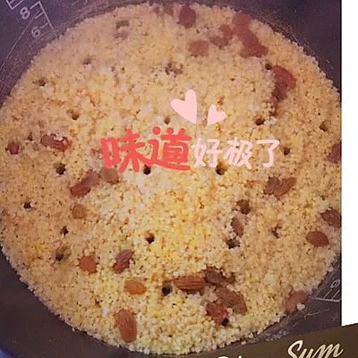 葡萄干小米饭