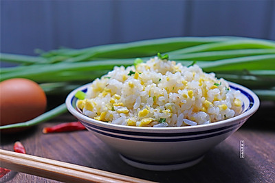 葱花蛋炒饭