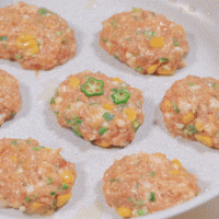 秋葵肉饼【宝宝辅食】的做法图解7