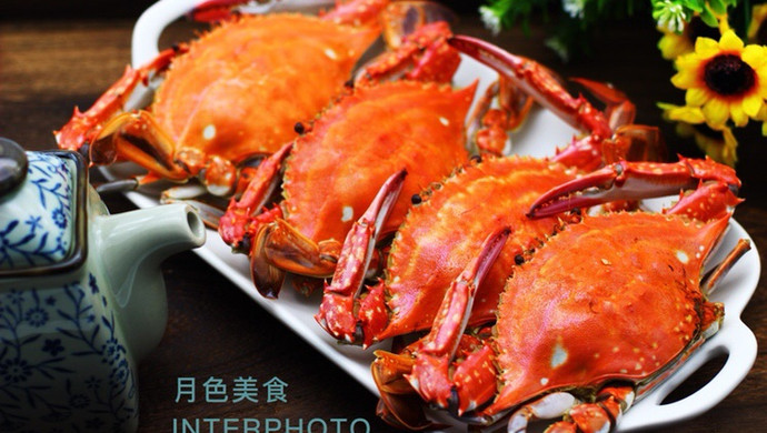 清蒸梭子蟹