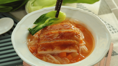 土豆浓汤鸡排面 【宝宝辅食】的做法图解16