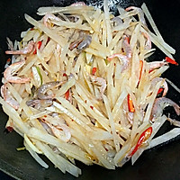 萝卜丝炒河虾的做法图解7