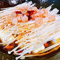 #刘畊宏女孩减脂饮食#虾仁豆腐金针菇的做法图解11