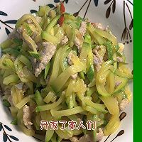 南瓜还是嫩的好，炒肉丝下饭正正好！的做法图解6