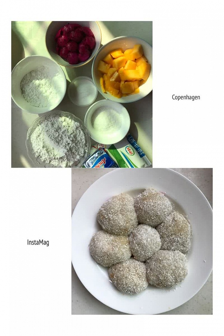 水果麻糍的做法