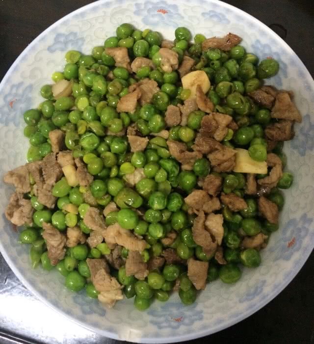 豌豆炒肉超好吃