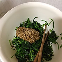 日式芝麻拌菠菜的做法图解10