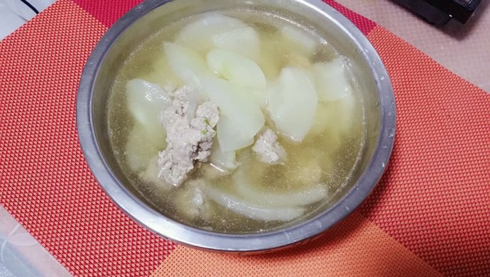 老黄瓜丸子汤