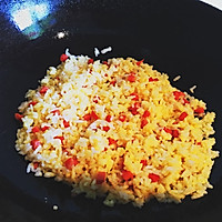 黄金虾仁炒饭#舌尖上的外婆香#的做法图解6