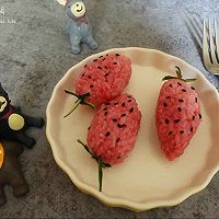 萌萌哒草莓饭团的做法图解8