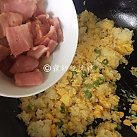 菠萝培根蛋炒饭的做法图解8