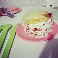 草莓芒果千层的做法图解9