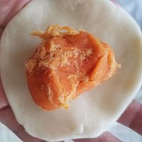 酥掉渣的奶黄肉松酥的做法图解14