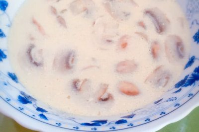 简易奶油蘑菇汤