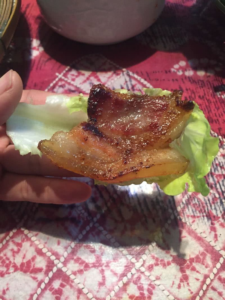 蒜香蜜汁五花肉的做法