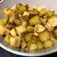 #金龙鱼精英100%烘焙大师赛-爱好组高筋#土豆鸡肉面包圈的做法图解8