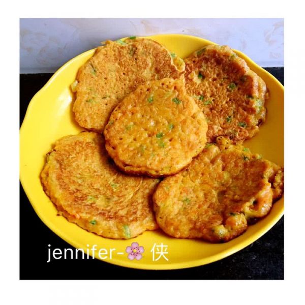 红萝卜鸡蛋饼
