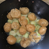 丝瓜油面筋的做法图解5