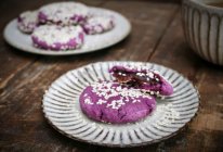 紫薯糯米饼#蒸派or烤派#的做法