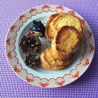 炼乳黄油吐司片