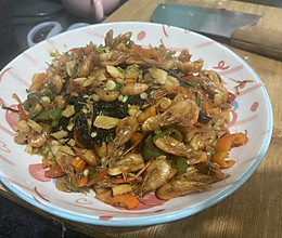 小炒河虾的做法