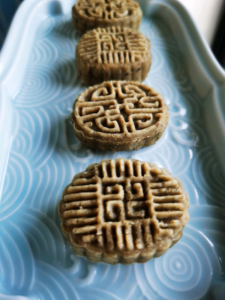 自制奶香绿豆糕的做法