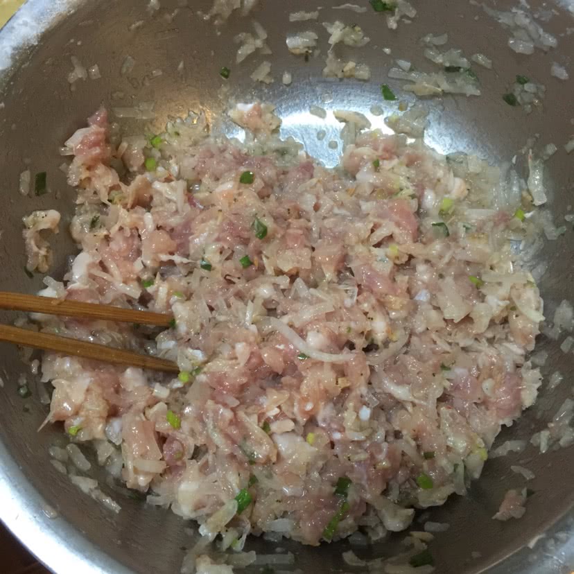 萝卜手工水饺的做法图解8