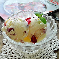 蔓越莓冰激凌#苺汁苺味#的做法图解10