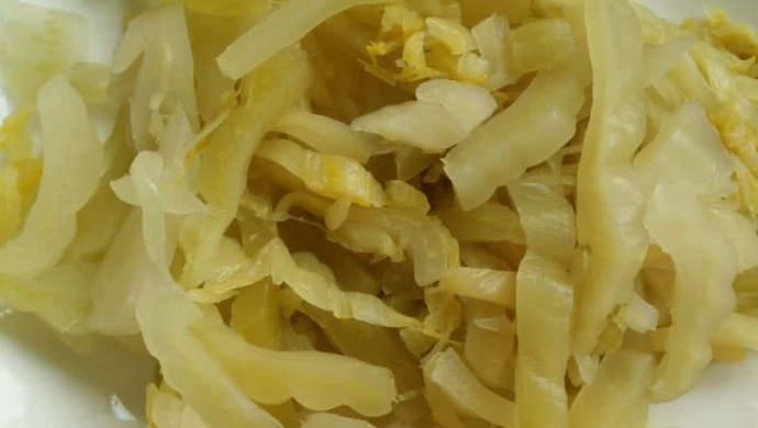 酸菜土豆絲