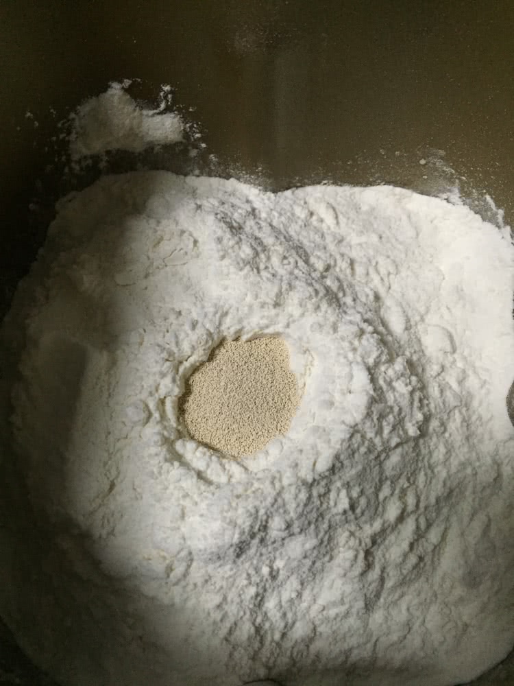 法式面包700g的做法图解3
