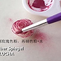 婚礼糖霜饼干及小玫瑰制作（翻译自sweetambs视频）的做法图解11