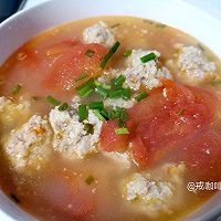 番茄丸子汤的做法图解8