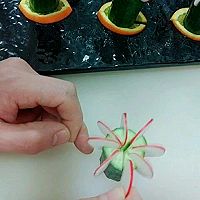 凉菜配花的做法图解3