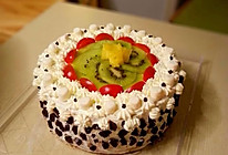 生日裱花水果蛋糕的做法