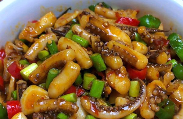 香辣鱿鱼须