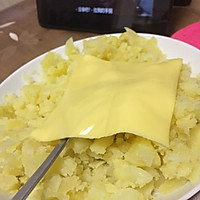 重芝士焗土豆泥——微波炉版的做法图解5