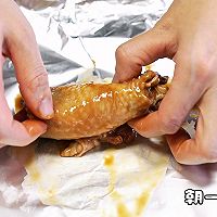 香嫩蜜汁鸡腿肉卷的做法图解4