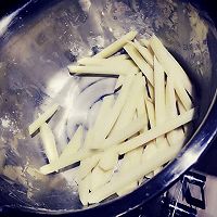 蒜苔土豆条的做法图解3