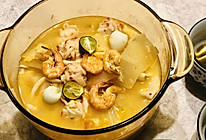 酸辣——冬阴功鲜虾汤的做法