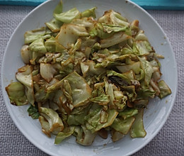 干煸大头菜（圆白菜）的做法
