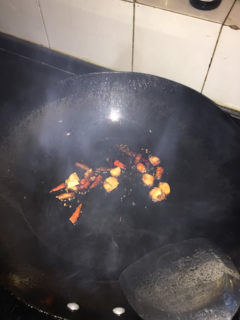 手撕包菜的做法图解4