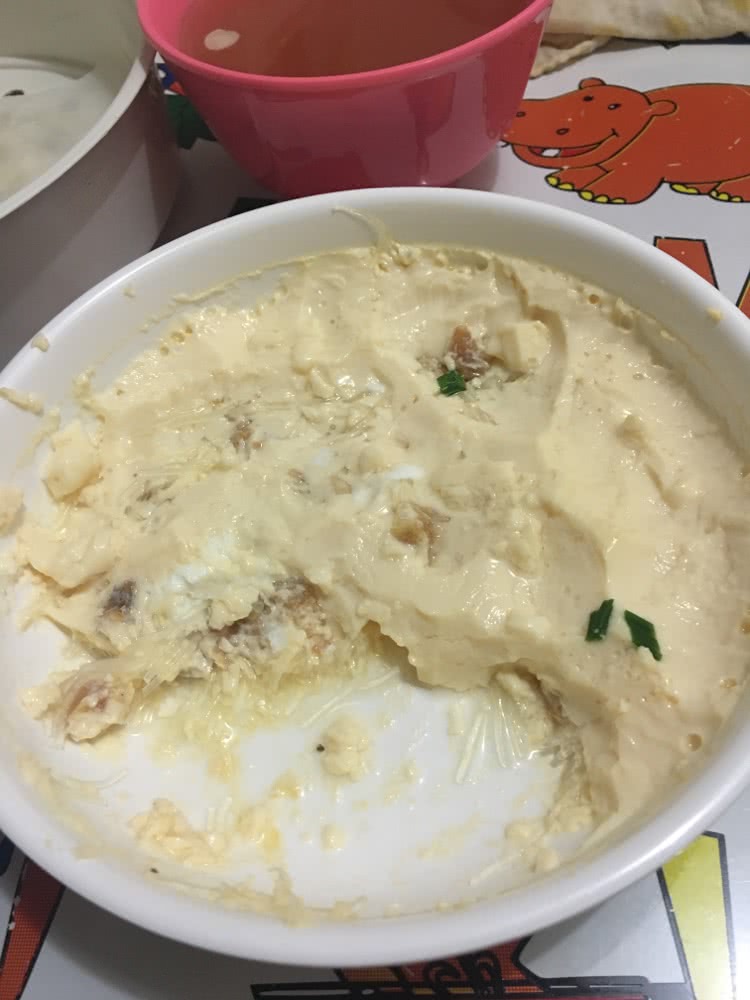 粉絲蝦米蒸蛋