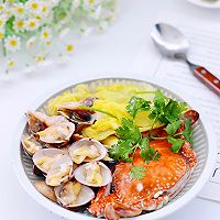 #少盐饮食 轻松生活#娃娃菜海鲜汤的做法图解16