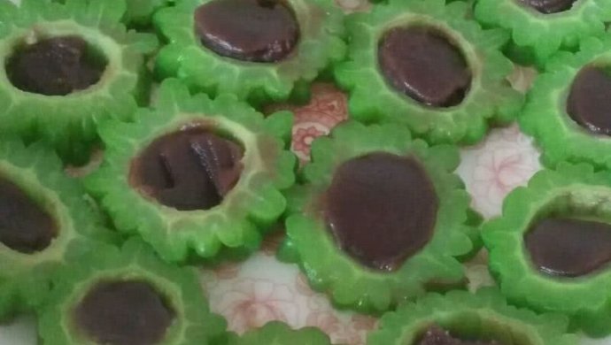 苦瓜酿豆沙