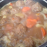 肉丸咖喱饭（蜡笔小新版）的做法图解11
