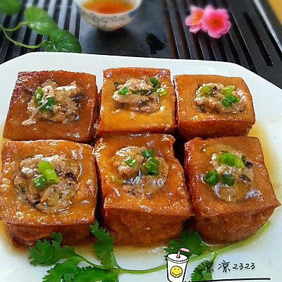 蒸酿方块豆腐